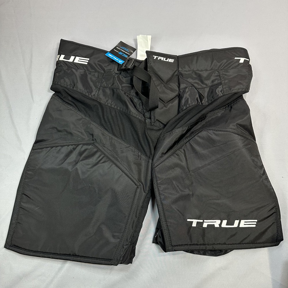 TRUE XC9 Pro Shorts Mens L Black Player Girdle Cover Hockey Mesh Belted